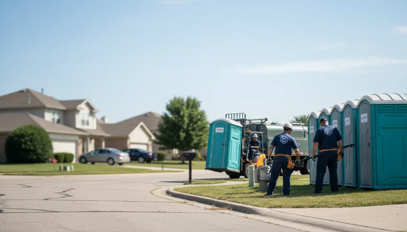 Porta Potty Rental in Elm Mott, TX near me